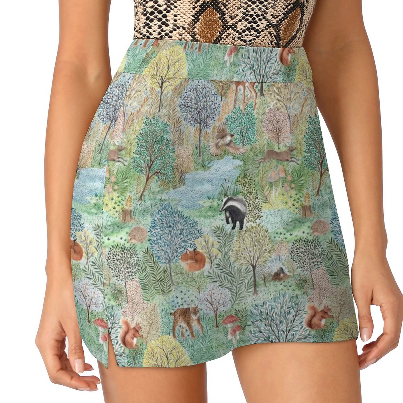 Badminton English - Windermere Woods Women's skirt With Hide
