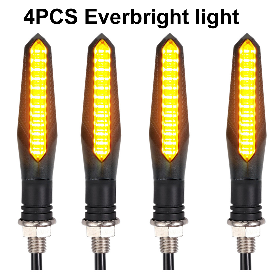 Badminton Flash - 4PCS 12V Motorcycle LED Turn Signals