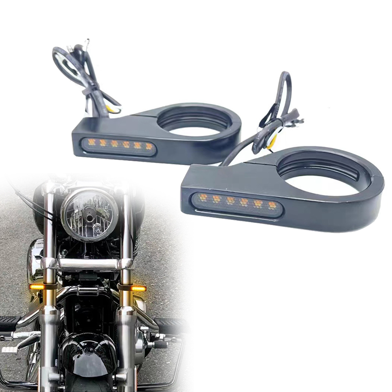 Badminton Flash - Aluminum Alloy Motorcycle front LED Turn