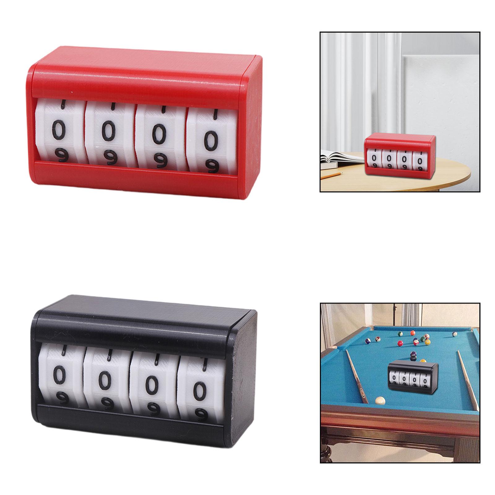 Badminton Score Counter - Billiards Pool Scoreboard Scoring Device Multifunctional