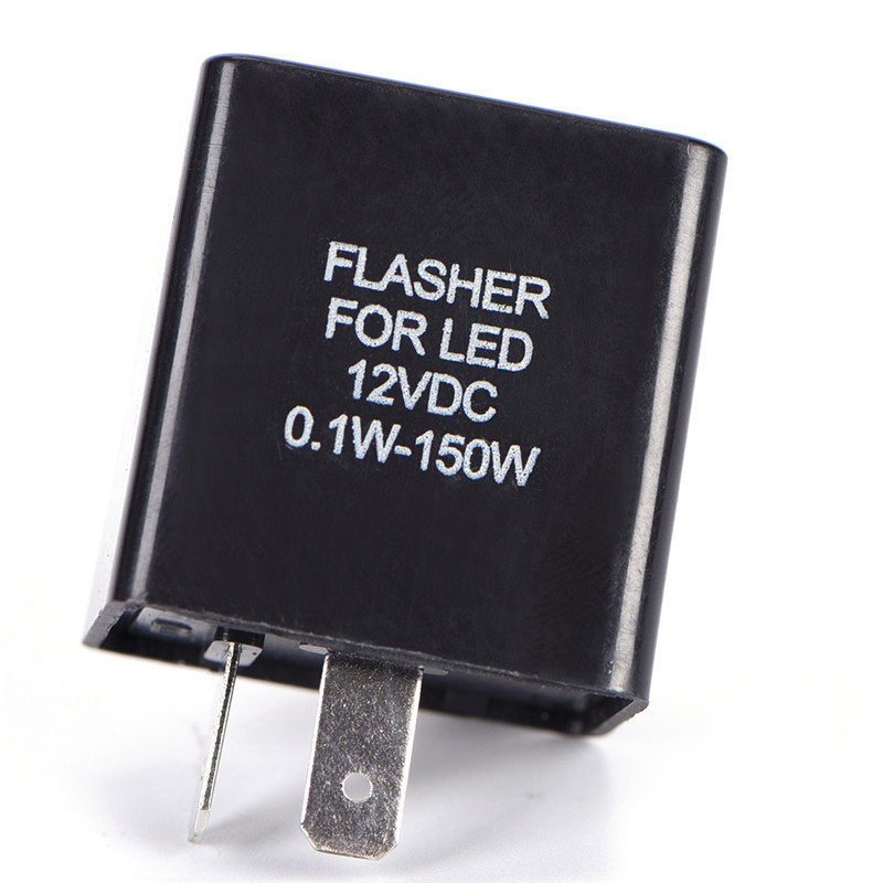 Badminton Flash - 12V 2 Pin Motorcycle Blinker Adjustable