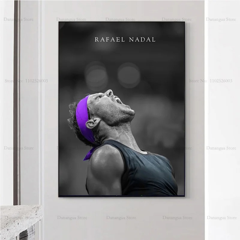 Rafaels New Quotes Nadals Tenn - Badminton Poster review and price