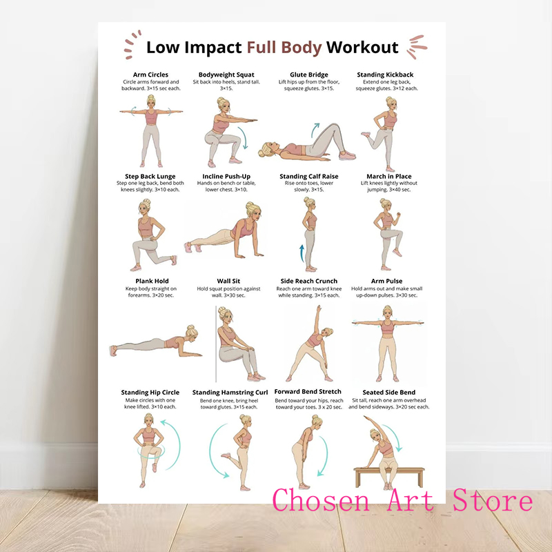 Fitness Exercise Schedule Post - Badminton Poster review and price