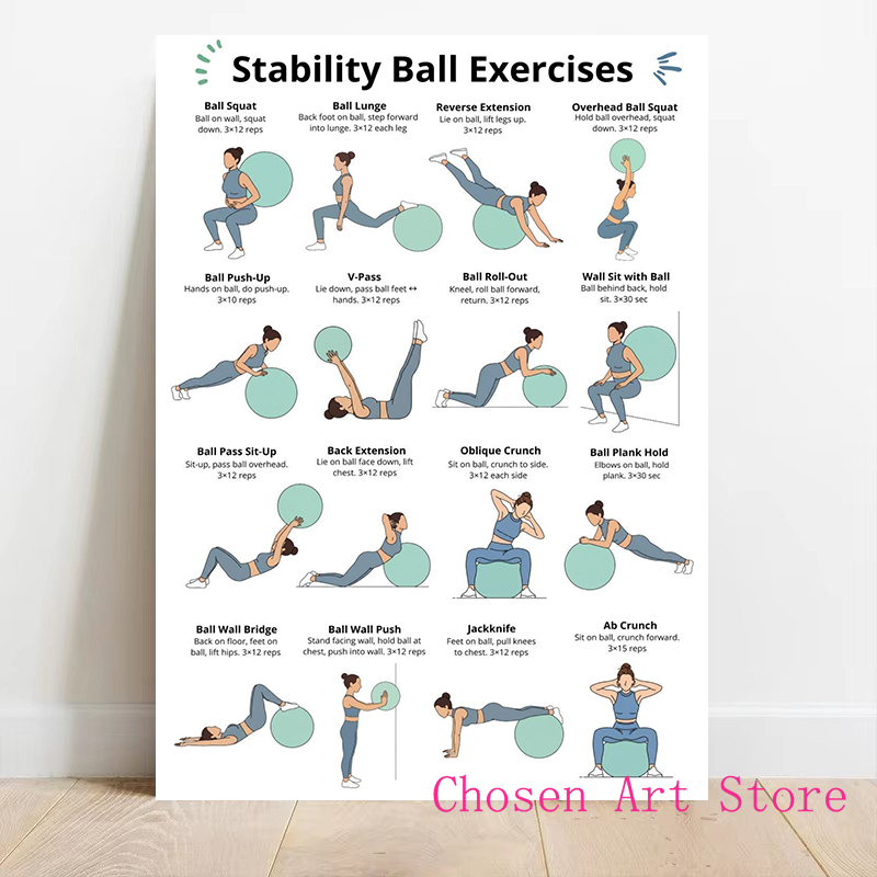 Fitness Exercise Schedule Post - Badminton Poster review and price