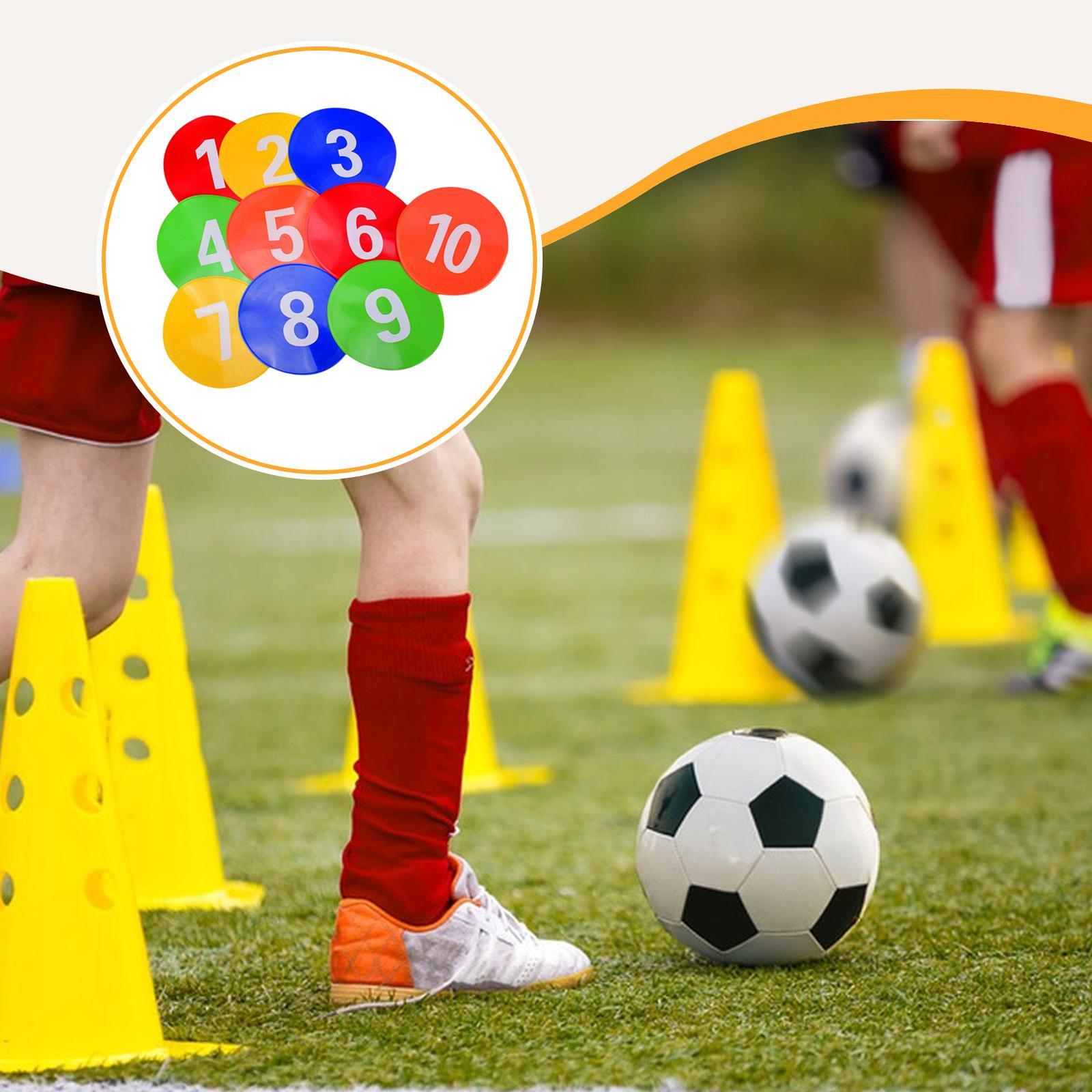 Soccer Flat Cones PVC Markers  - Court Marker Cone review and price