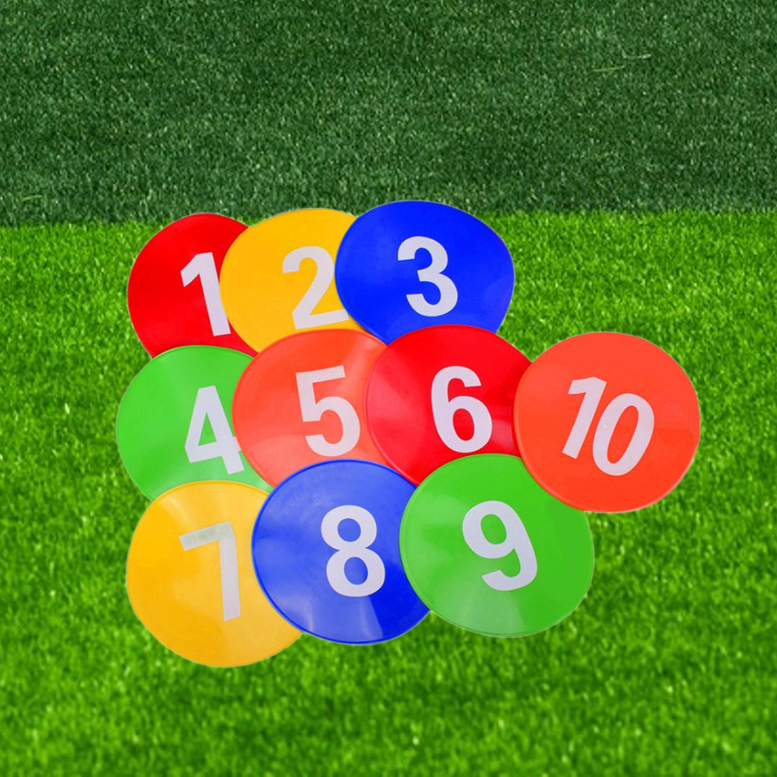 Soccer Flat Cones PVC Markers  - Court Marker Cone review and price