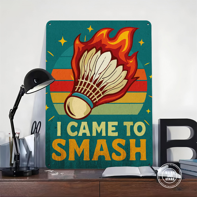Vintage Funny Badminton Joke 3 - Badminton Poster review and price