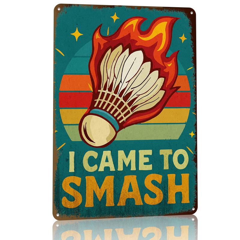 Vintage Funny Badminton Joke 3 - Badminton Poster review and price