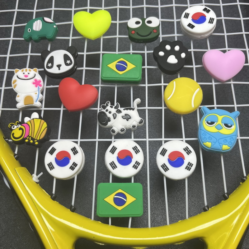 5/8/10 Pcs Cute Silicone Tenni - Racket Vibration Dampener review and price
