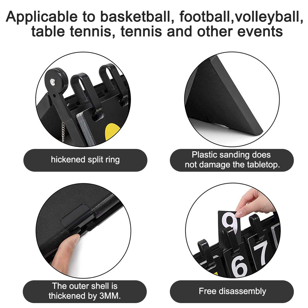 Flip Scorekeeper,Portable Scor - Badminton Score Counter review and price