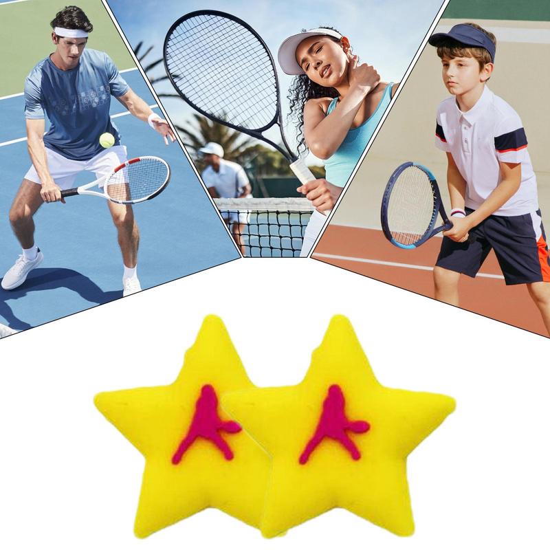 2Pcs Cartoon Tennis Racket Sho - Racket Vibration Dampener review and price