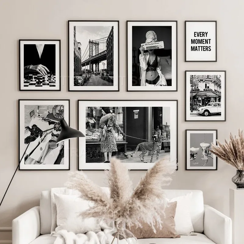 Black and White Vintage Wall A - Badminton Poster review and price