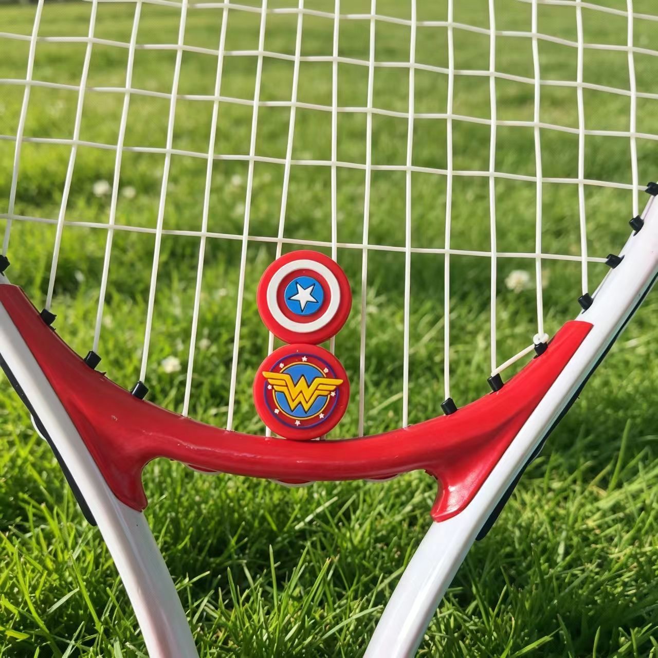 Cartoon Personalized Silicone  - Racket Vibration Dampener review and price