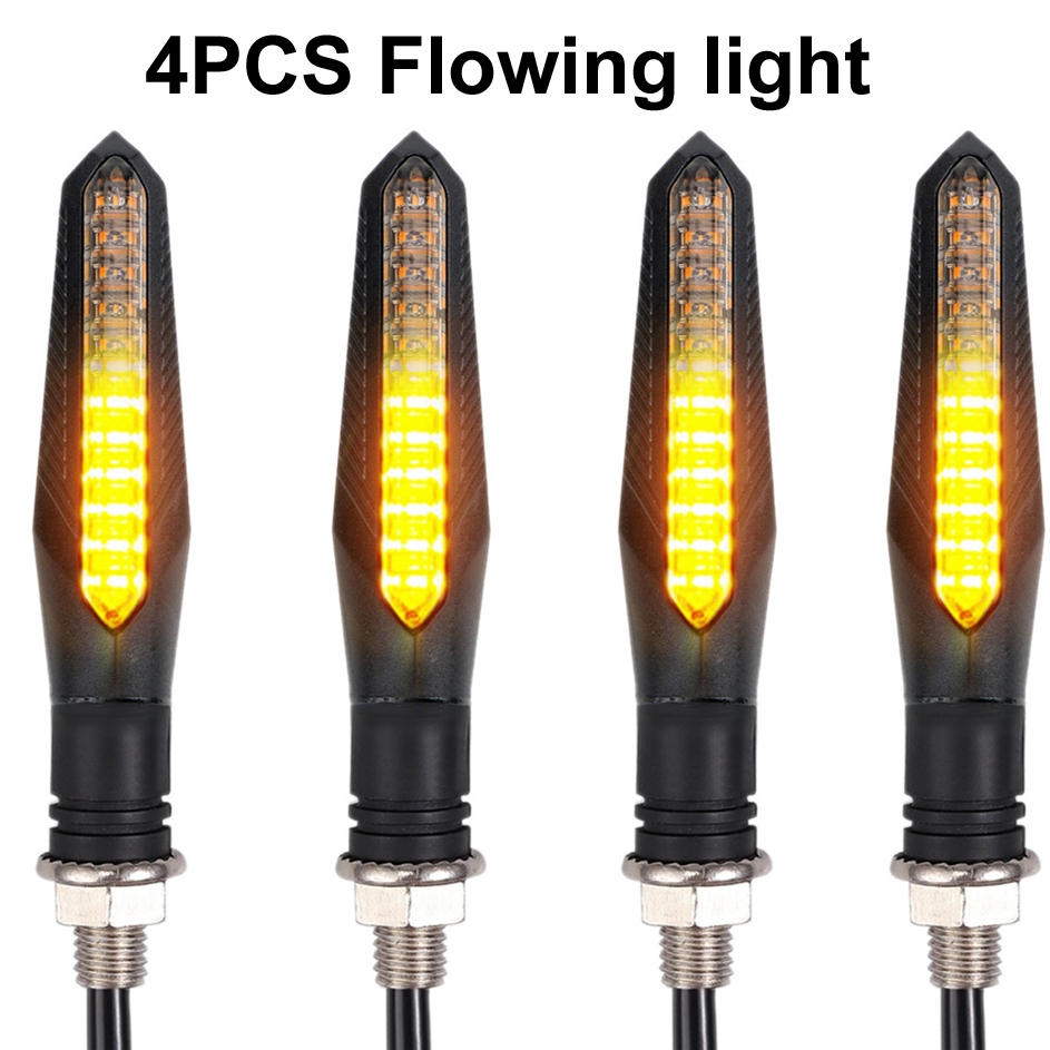 4PCS 12V Motorcycle LED Turn S - Badminton Flash review and price