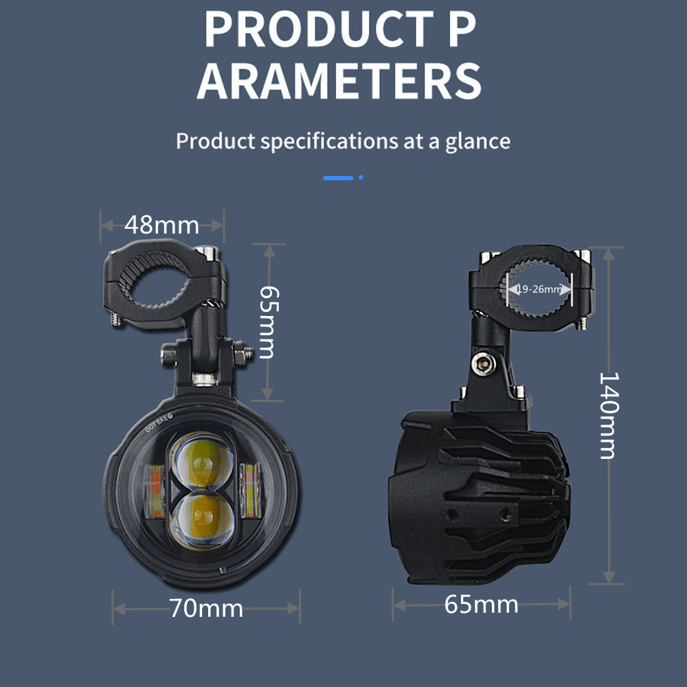 E-Mark Motorcycle Headlight Fo - Badminton Flash review and price