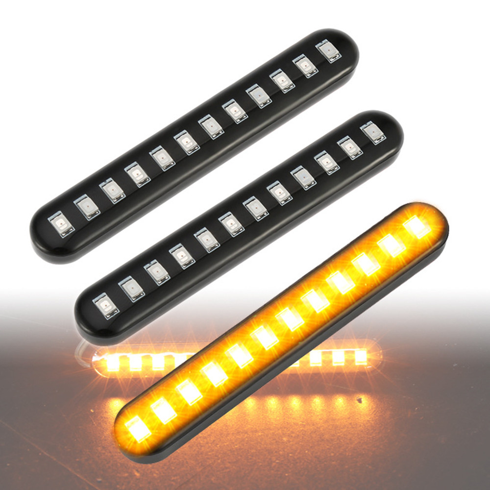 2Pcs 12 LED Moto Signal Lights - Badminton Flash review and price