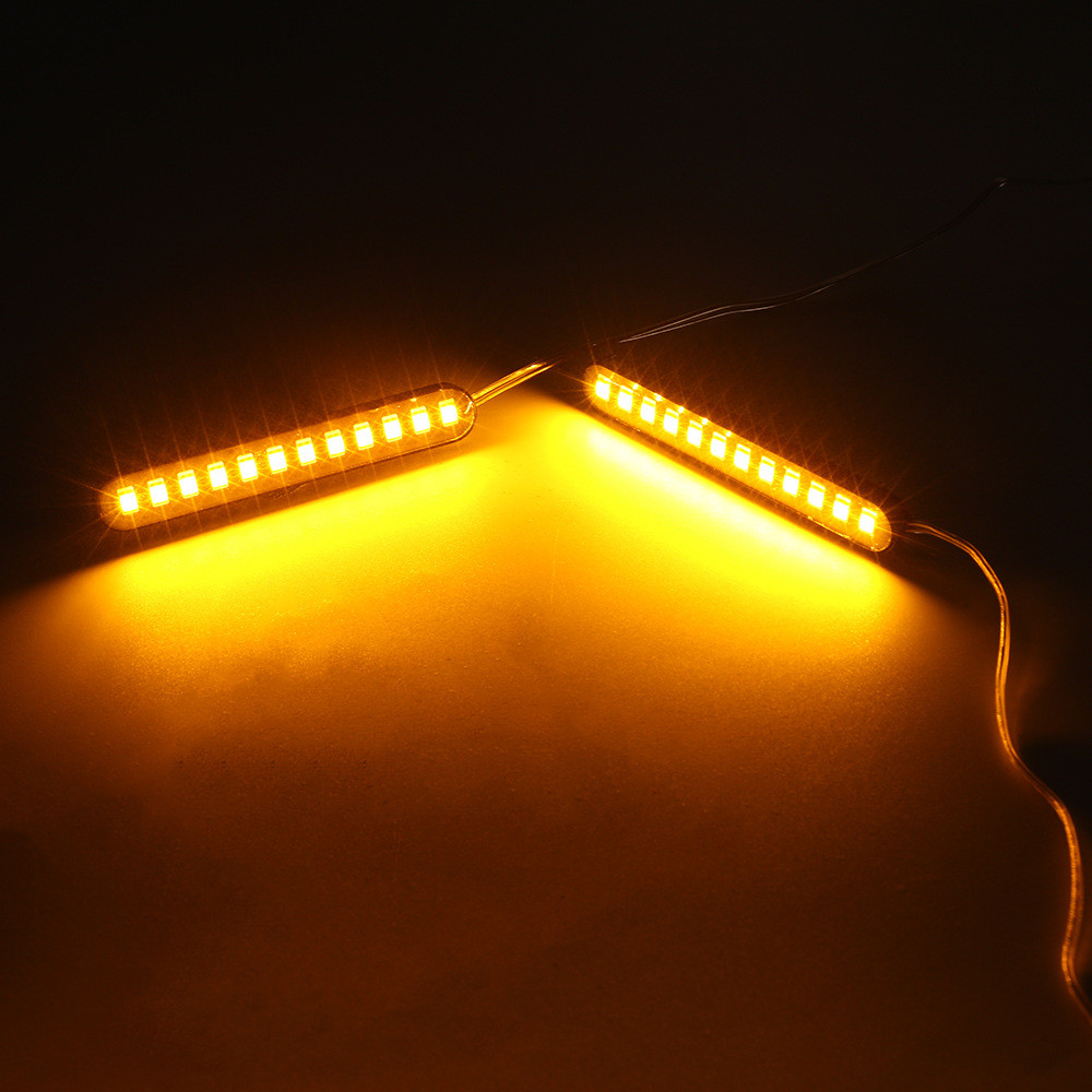 2Pcs 12 LED Moto Signal Lights - Badminton Flash review and price