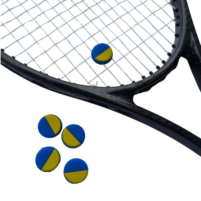 4Pcs/Lot Ukraine Flag Tennis V - Racket Vibration Dampener review and price