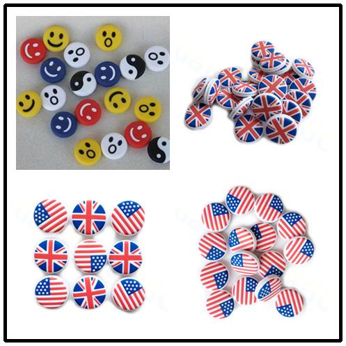 smile National flag Tennis Rac - Racket Vibration Dampener review and price