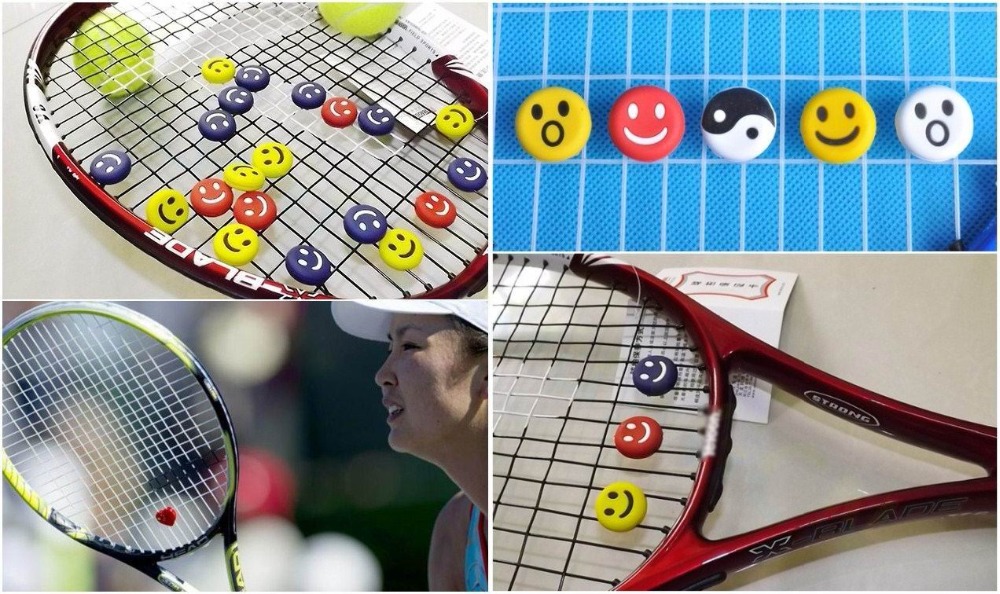 smile National flag Tennis Rac - Racket Vibration Dampener review and price